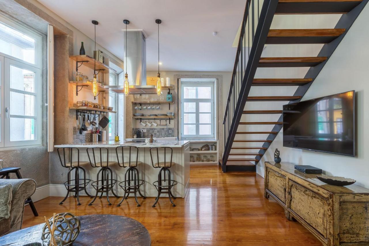 Elegant 2Br Duplex In City Center By Lovelystay Porto Dış mekan fotoğraf